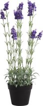 Lavendel kunstplant, 68 cm, in plastic pot
