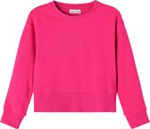 NAME IT NKFNUKKA LS BOXY SHORT SWEAT BRU Meisjes Trui - Maat 134-140