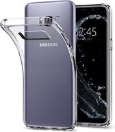 Samsung S8 Plus Hoesje Transparant - Samsung Galaxy S8 Plus Siliconen Hoesje Doorzichtig - Samsung S8 Plus Siliconen Hoesje Transparant - Back Cover – Clear
