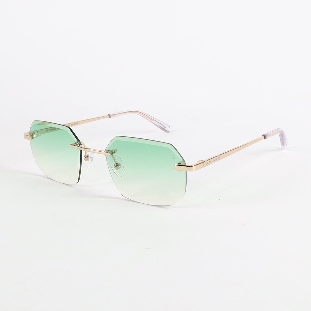 Lucien Fabrice - Diamond - Gold - Hulk - Zonnebril - Sunglasses - Eyewear - Unisex - Dames - Heren