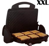 Royal Swiss RS-45 - Contactgrill XXL - 2000W - 180° Openklapbaar - 3 in 1 - Zwart