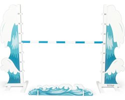 By Astrup Hindernis Water Blauw voor Stokpaarden - Stokpaard Speelgoed - Stokpaard Spullen