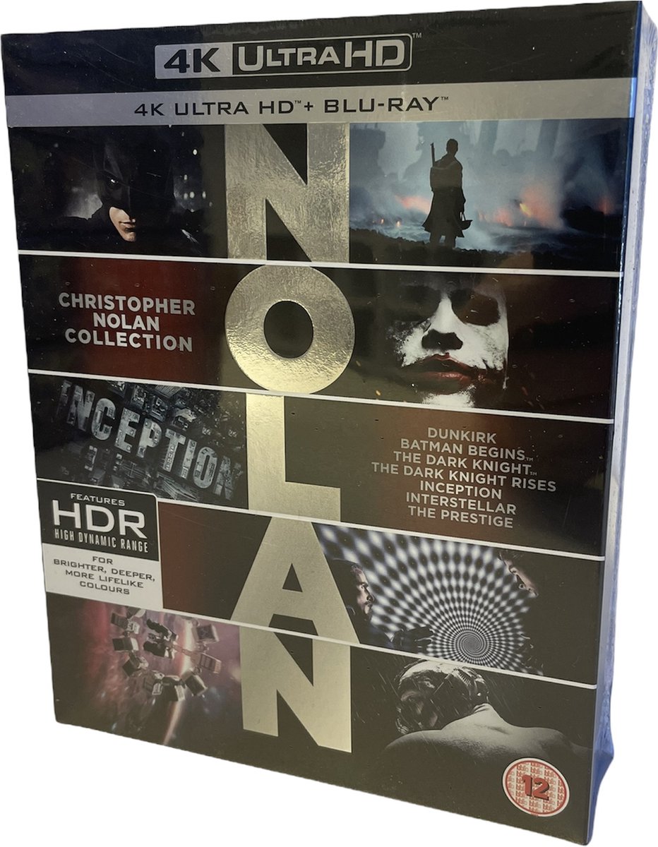 Christopher Nolan Collection 4K Ultra HD + Bluray-
