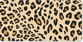 Bureau onderlegger - Muismat - Bureau mat - Dierenprint - Panter - Luipaard - 80x40 cm