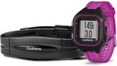 Garmin GPS fitnesshorloge met activity tracker Forerunner 25 Dames Paars/zwart HRM