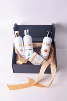 Argan Douchepakket | Aloe Vera Shampoo 200g + Showergel Arganolie 200ml + Conditioner 200ml + Zeep 100g | Voordeel Pakket | Giftbox | Cadeauset  | Geschenkset | Verjaardag Cadeautje voor haar