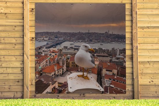Affiche de Jardin Mouette - Istanbul - Architecture - 200x200 cm