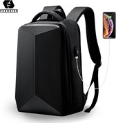 Fenruien Upgraded Backpack - Rugzak - Anti-diefstal - Waterbestendig - USB - 17.3 inch Laptoptas - Zwart