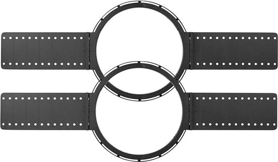 TIC PCSB8 - Inbouwluidspreker montagebeugel 8" (paar) — afbeelding 3