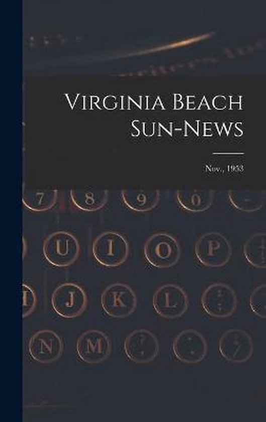 Virginia Beach Sun-news; Nov., 1953 - cover
