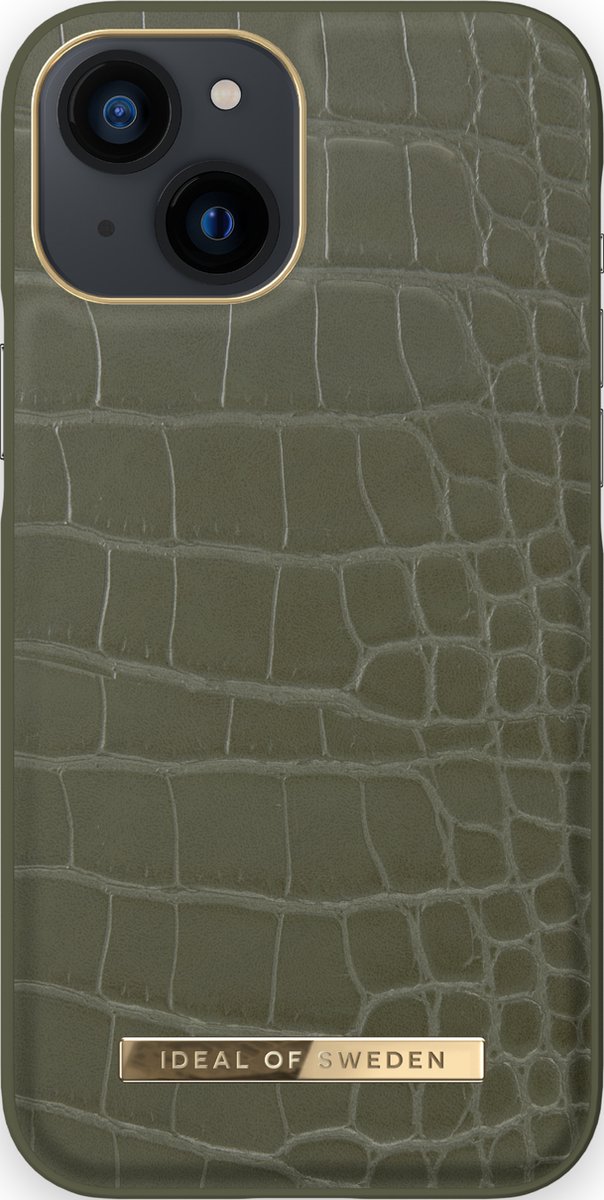 iDeal of Sweden Atelier Case Introductory iPhone 13 Mini Khaki Croco