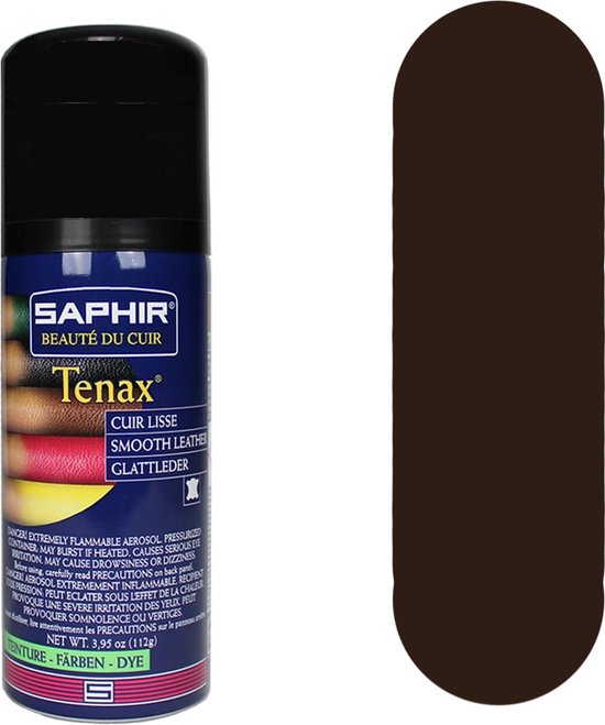 Saphir Tenax spray - leerverf / schoenverf - 04 Bruin