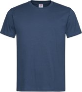 Set van 4 T-shirts blauw maat L