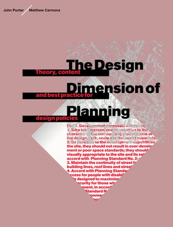 The Design Dimension of Planning - cover