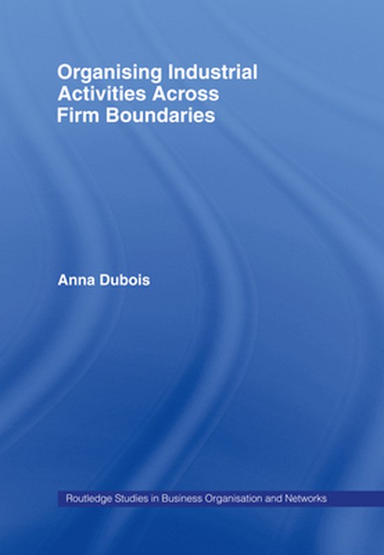 Routledge Studies in Business Organizations and Networks - O ... - cover
