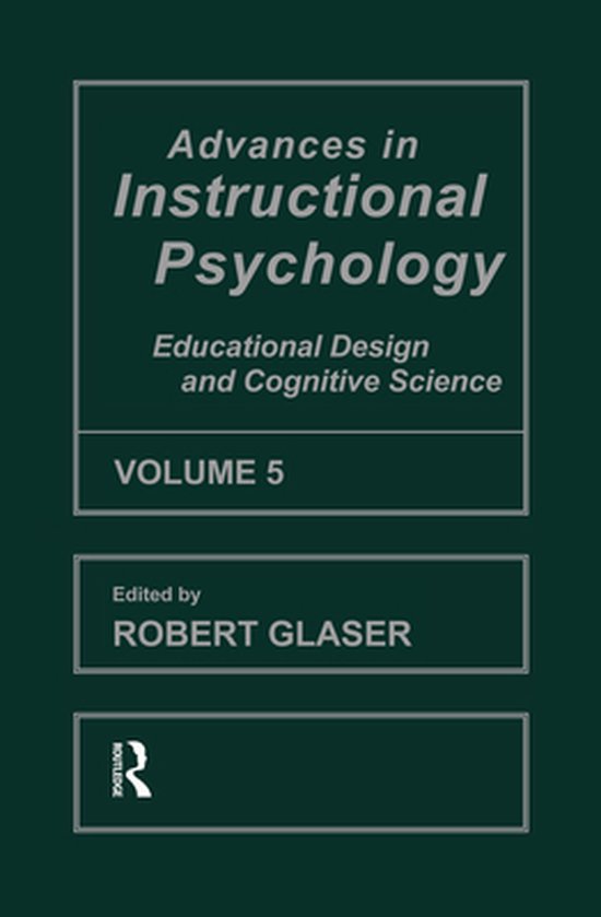 Advances in instructional Psychology, Volume 5 - cover