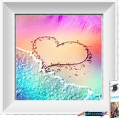Artstudioclub®  Diamond painting volwassenen 30*30 cm  hartje