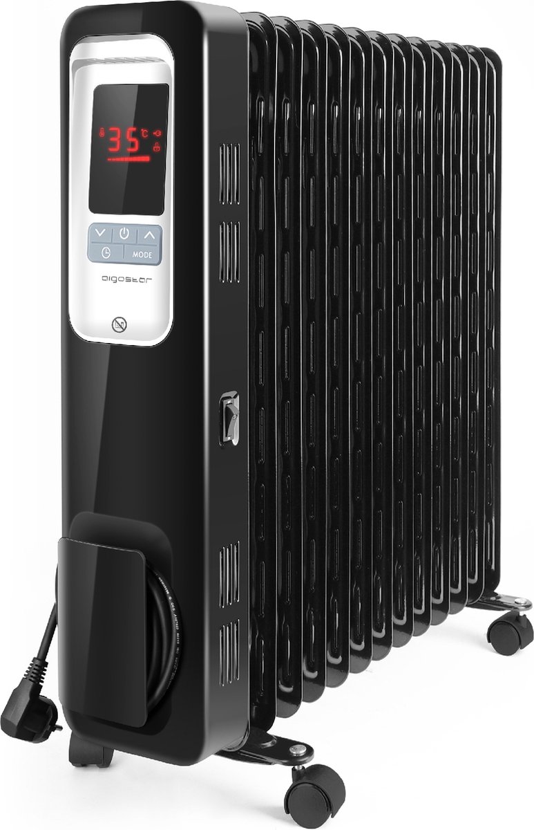 Aigostar Oil Monster 33JHH - Olieradiator 2500 watt – Oliegevulde radiator  -... | bol.com