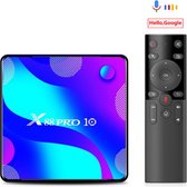 X88 Pro® IPTV Set Top Box 4K - Android TV Box - Luxe Tv Zenders Ontvangers - Google Chromecast - Google Assistance - Mediaspeler - IPTV Box - Zenders & Ontvanger - 4K Beeld - All i