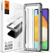 Spigen Samsung Galaxy A52 / A52 Glas tR AlignMaster Met Montage Frame 2 Stuks