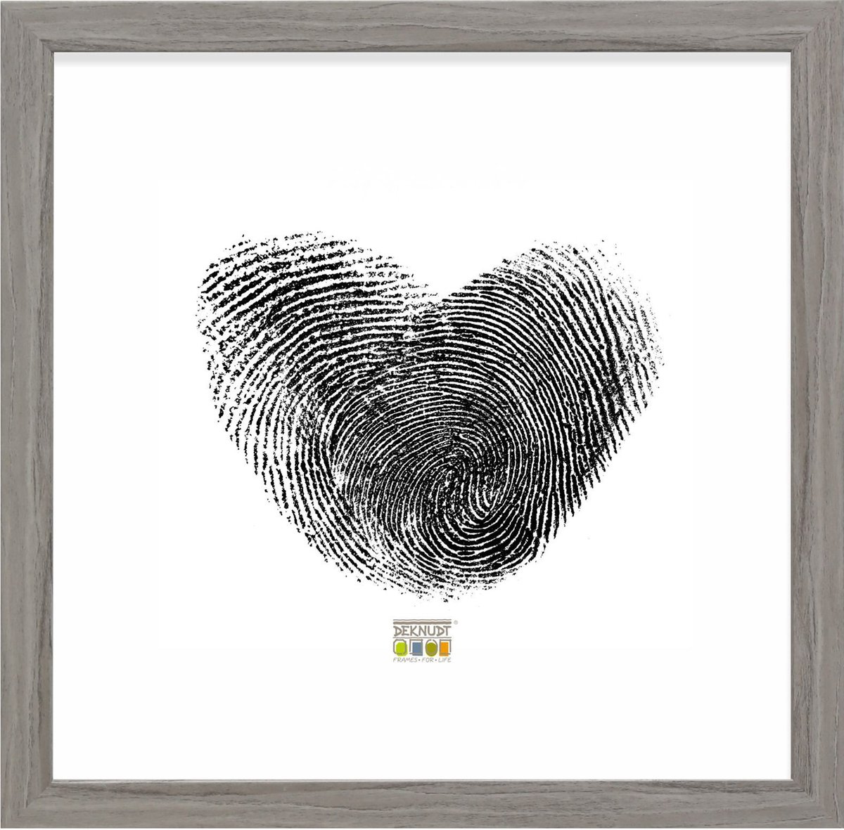 Deknudt Frames Fotolijst - Grijs - S43AH7 - Voor foto: 13x13 cm
