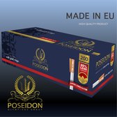 Poseidon Extra lange sigarettenhulzen (filterlengte 24 mm) 2000 buizen (10 verpakkingen x 200 buizen) (10 in 1)