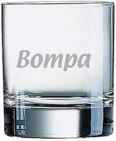 Whiskeyglas gegraveerd - 20cl - Bompa