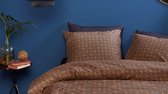 Beter Bed Select dekbedovertrek Jada - 240 x 200/220 cm - bruin