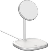 Baseus Swan Wireless charger standaard voor bureaus met magnetische bevestiging - 15W - geschikt voor Apple iPhones - MagSafe