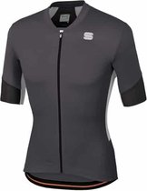 Sportful Fietsshirt korte mouwen Heren Grijs Zwart / SF Gts Jersey-Anth/Black/White - M