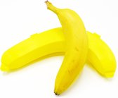 Doodadeals® | 2x boîte de rangement banane | Porte-banane | boîte de banane | Protecteur de banane | Boîte de banane | Boîte Enfants | 2 pièces
