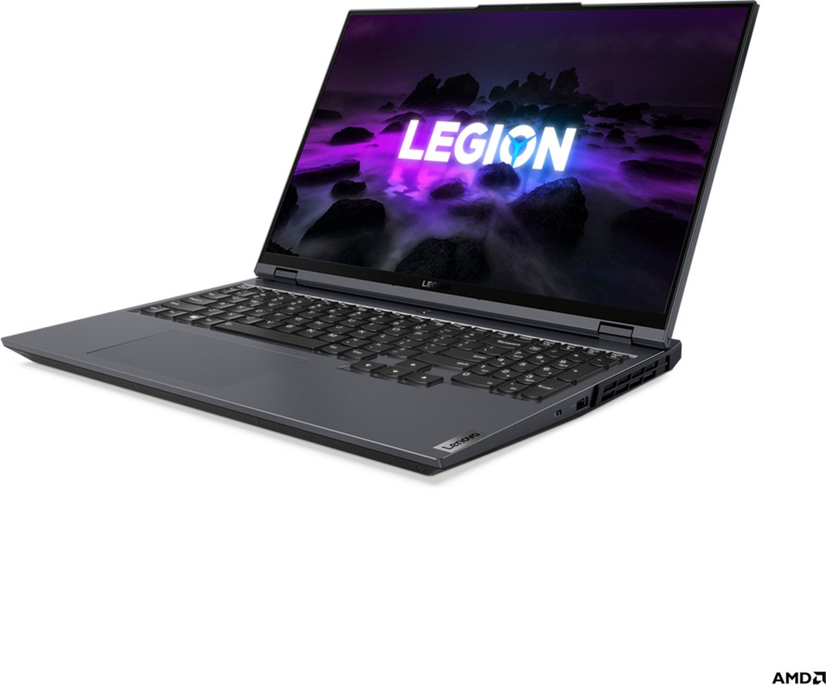 Lenovo Legion 5 Pro 5800H (16") AMD Ryzen™ 7 - 32GB/1TB SSD - NVIDIA GeForce RTX 3070 - Zwart, Grijs