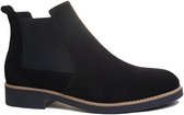 Chelsea Boots 160 - Herenschoenen - Mannen laarzen Suèdeleer - Zwart 41