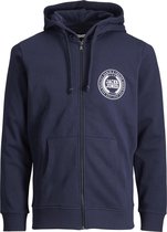 JACK&JONES JJFLOCKER  SWEAT ZIP HOOD Heren Vest - Maat S