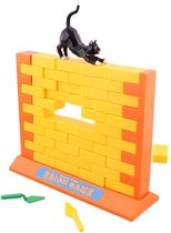 Brick Game Laat Tom Niet Vallen - Oranje / Zwart - Balansspel - Kunststof - Twee spelers - 25 x 25 x 6 cm - 3+