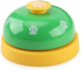 HMerch™ Hondenbel speeltje voor je hond - Bel voor honden - Hondentraining - Groen Geel