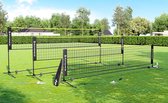 Badmintonnet, opvouwbaar, eenvoudig op te zetten, gemakkelijk mee te nemen, in hoogte verstelbaar (107 cm, 120 cm, 155 cm) HMSYQ500B02