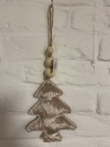Hanger kerstboom - stof 29cm