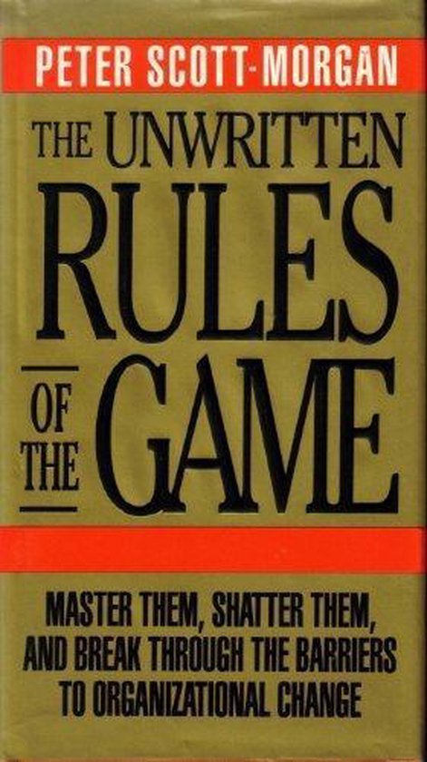 Unwritten Rules of the Game - cover