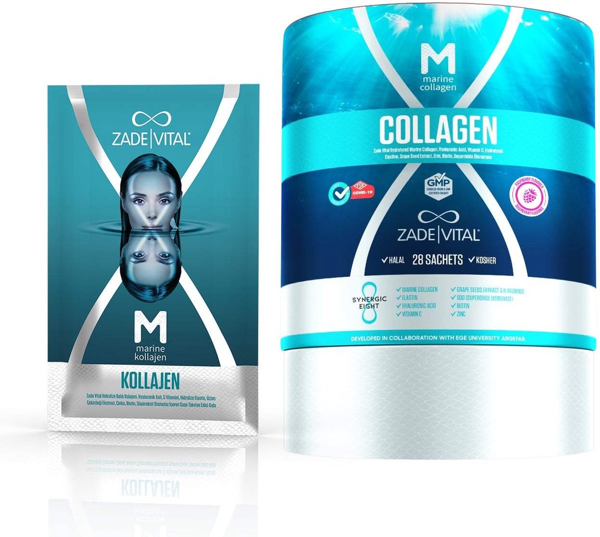 Goedkoopste Zade Vital Marine Collageen - 28 Sachets