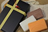 Sint & Piet pakket met Sandelhout, Chocolade, Mandarijn & Snoepappel
