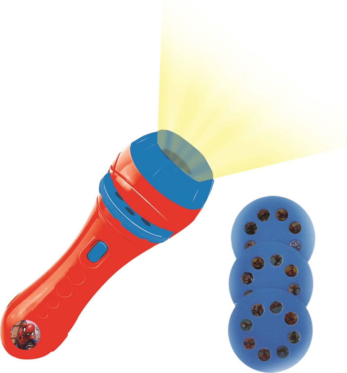 Spider Man Stories Projector projectie-zaklamp met 24 plaatjes