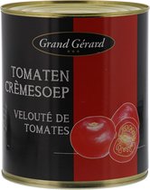 Tomaten Cremesoep XL Groot Blik 3 Liter Merk Grand Gerard Horeca
