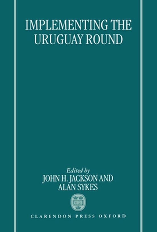 Implementing the Uruguay Round - cover