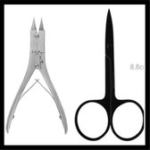 Belux Surgical/Professionele Nagelknipper/RVS/Duits Staal/ Enkele veer/ Koop Nagelknipper+ nagelriem schaar Gratis