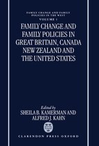 Family Change and Family Policy in the West- Family Change and Family Policies in Great Britain, Canada, New Zealand, and the United States
