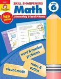 Skill Sharpeners: Math- Skill Sharpeners: Math, Grade 6 Workbook
