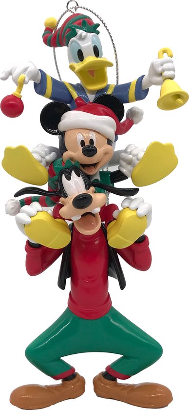 Ornament disney Mickey Fam kunststof h10 cm