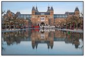 I Am Amsterdam letters voor het Rijksmuseum - Foto op Akoestisch paneel - 225 x 150 cm