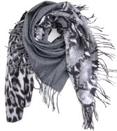 sjaal - omslagdoek - wintercollectie - dames - GREY